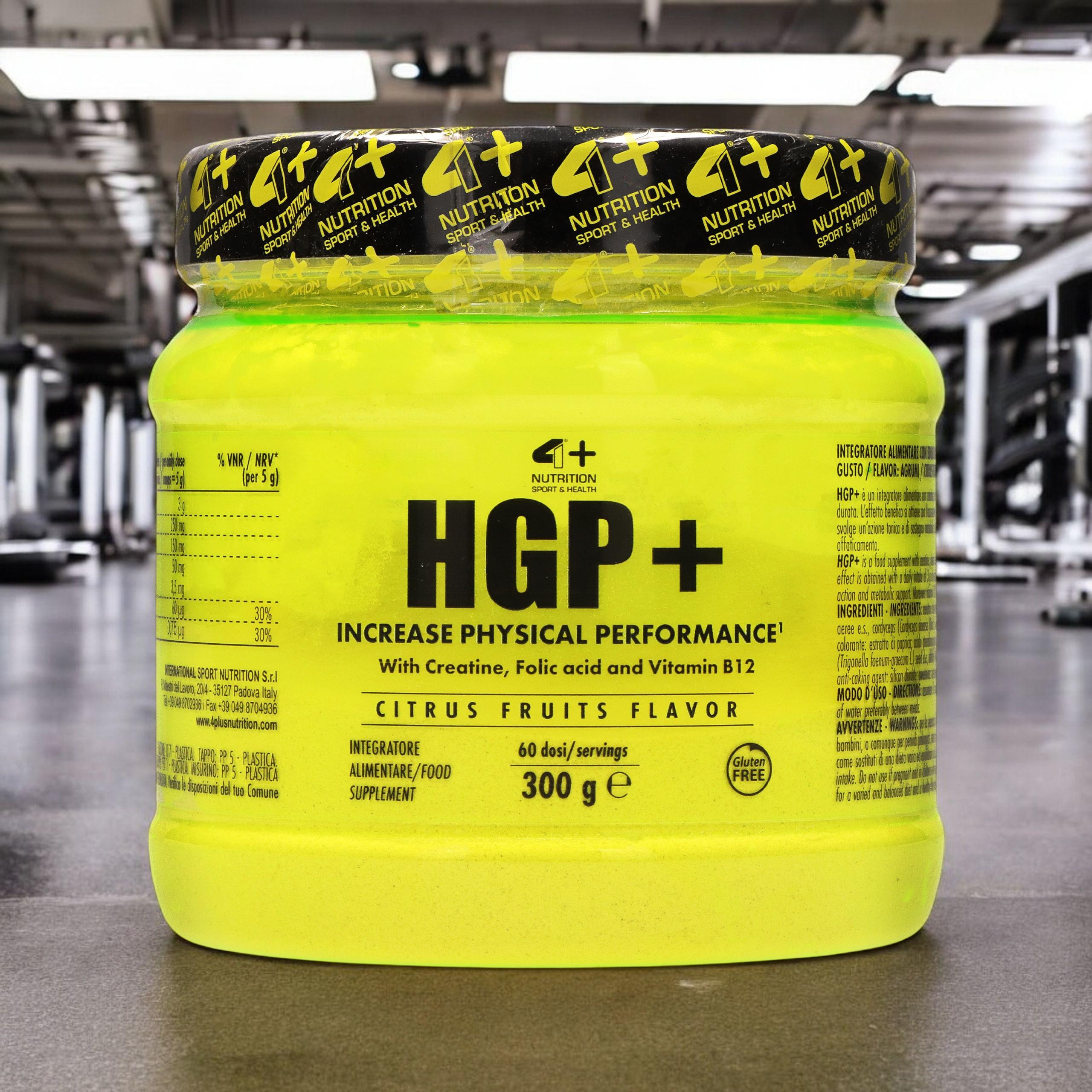 4+ NUTRITION HGP+ - 300g - Citrus Fruits