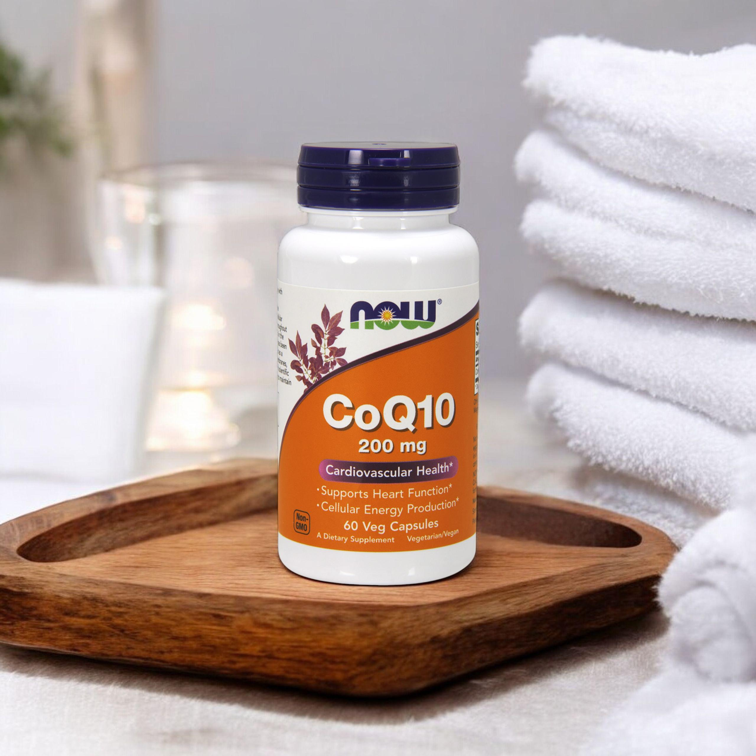 NOW CoQ10 ( Coenzym Q10 ) 200mg - 60vegcaps