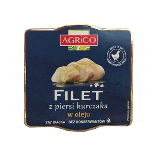 AGRICO Hühnerbrustfilet in Öl - 160g