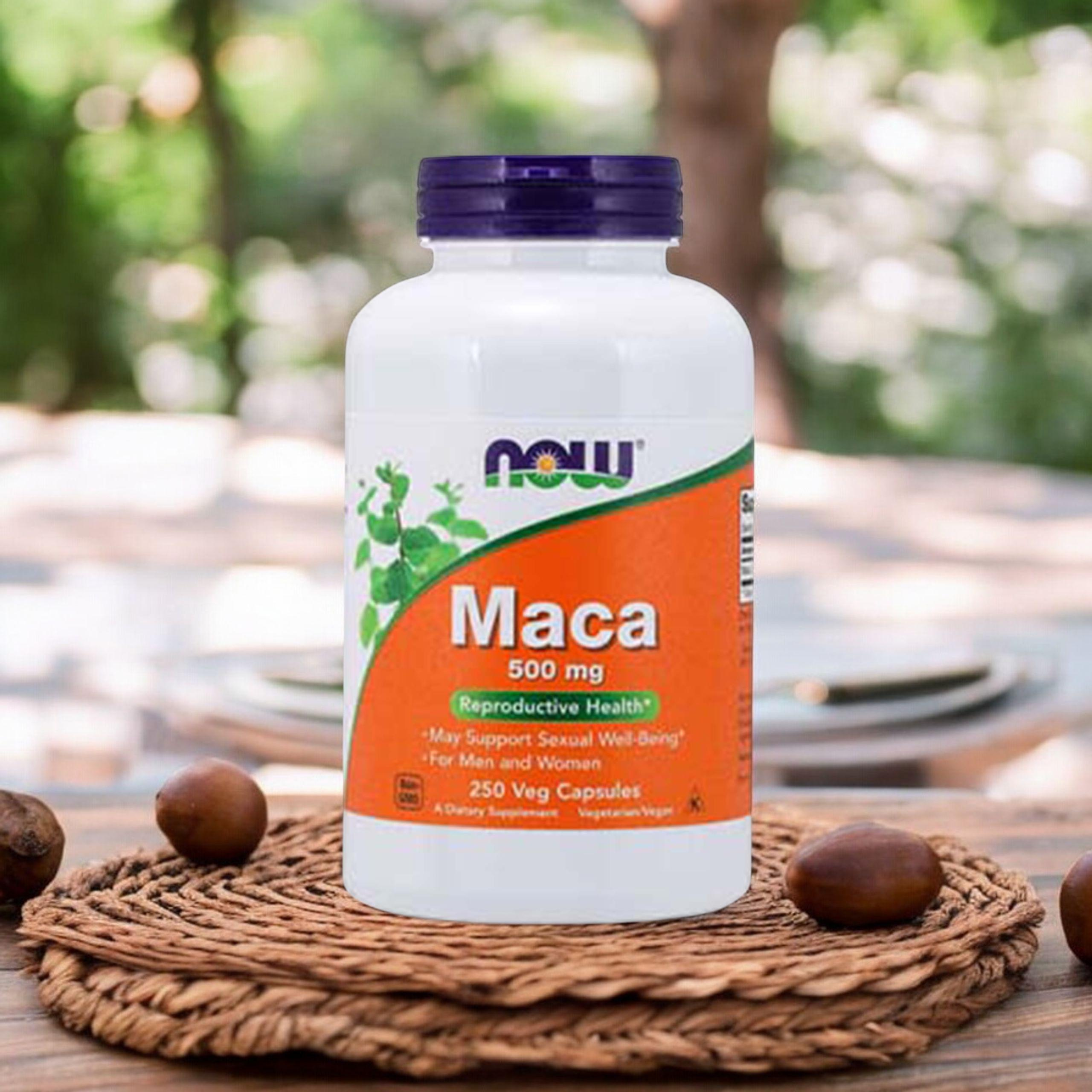 NOW Maca 500mg - 250vcaps.