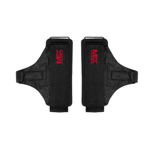 MEX SPORT - Power Pro Lifting Hooks - Schwarz