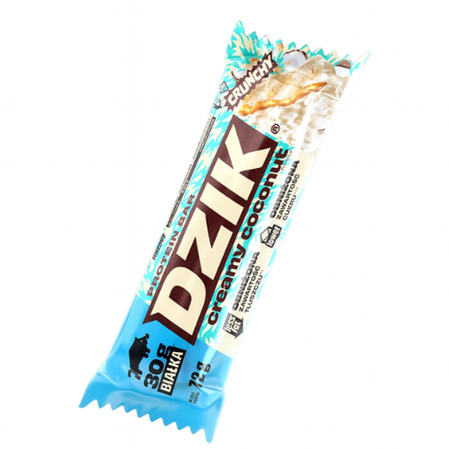 DZIK - Protein-Riegel Knusprig - 72g - Cremige Kokosnuss