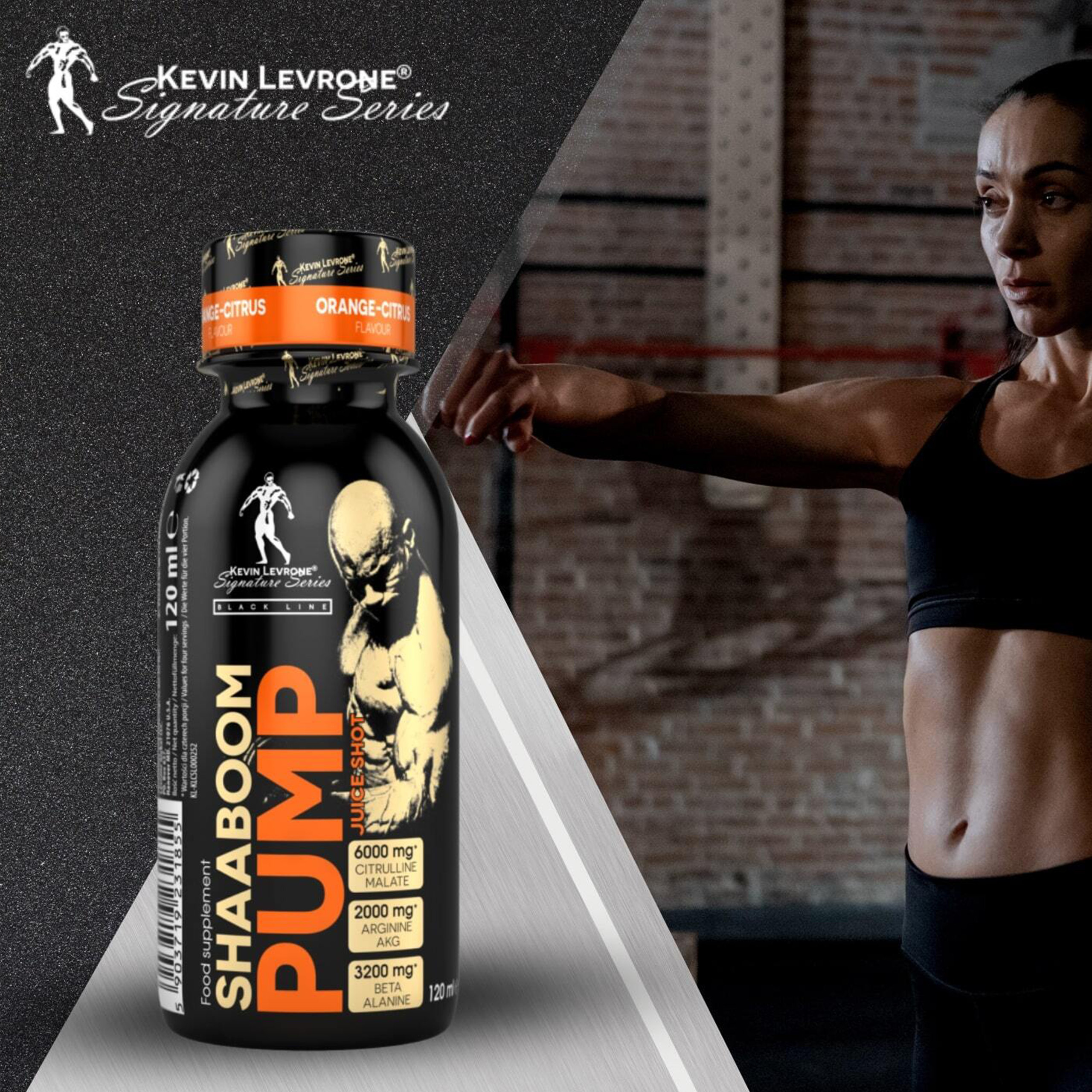 KEVIN LEVRONE - SHAABOOM PUMP Juice SHOT - 120ml x12 - OrangeCitru