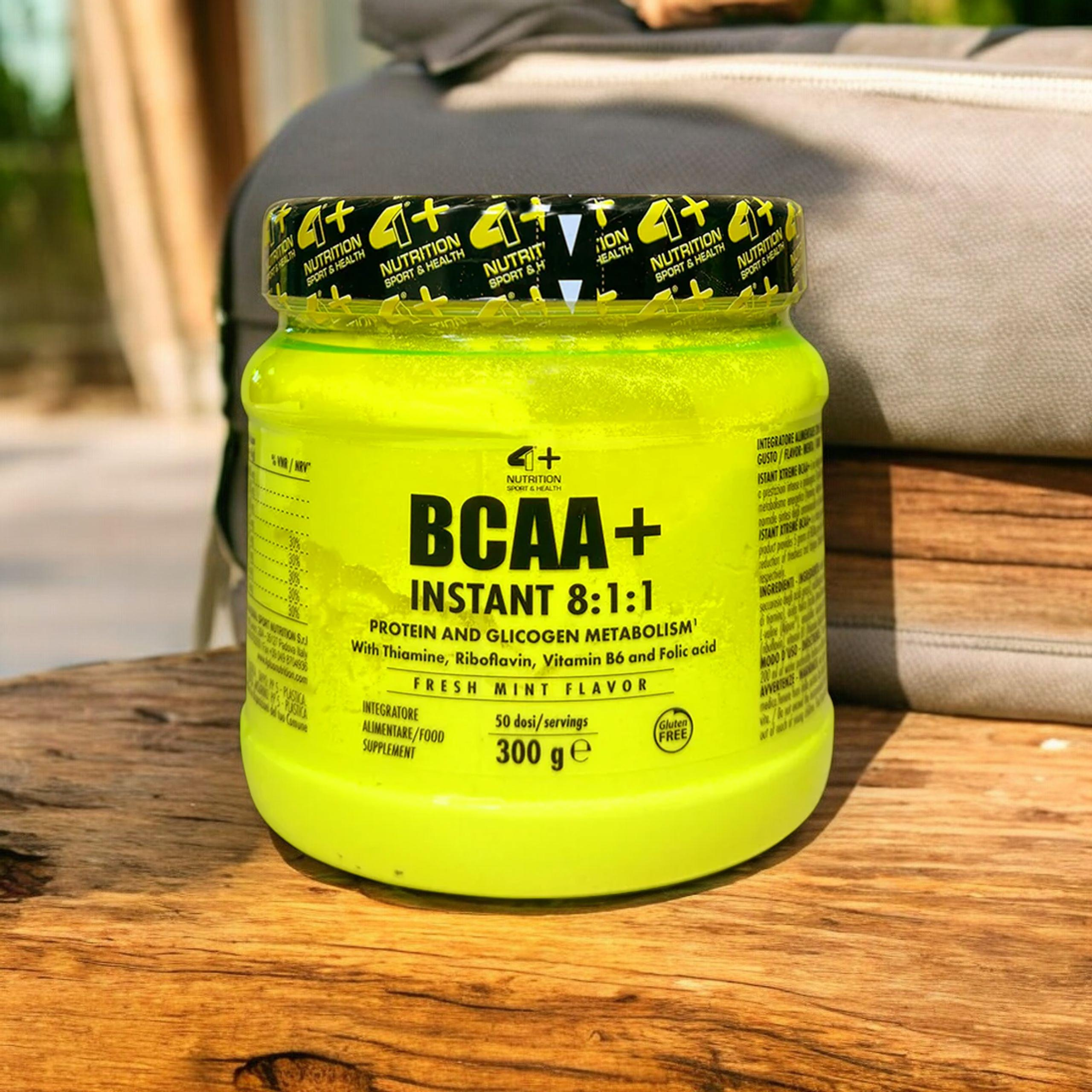 4+ NUTRITION - BCAA Instant Xtreme 8:1:1 - 300g - Fresh Mint
