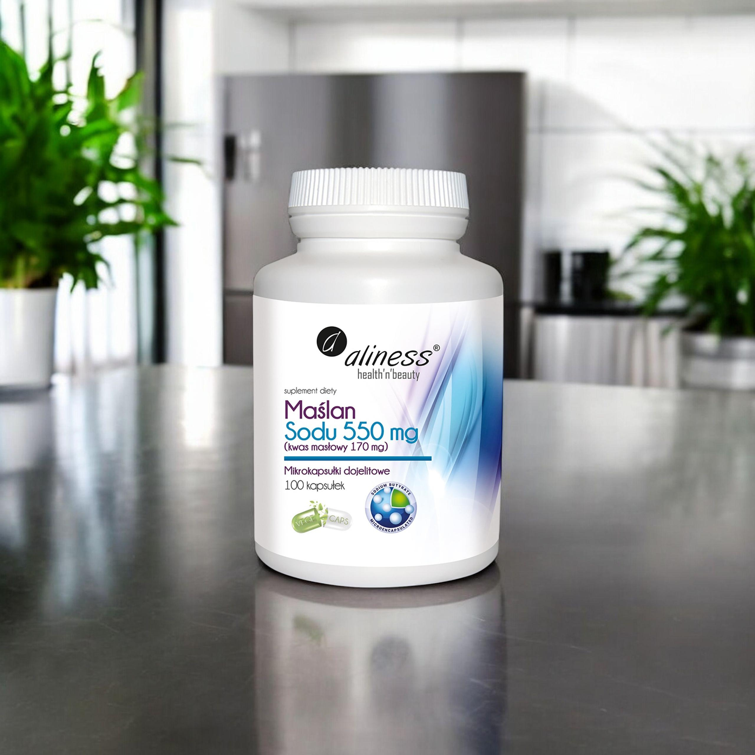 ALINESS Natriumbutyrat 550mg - 100caps