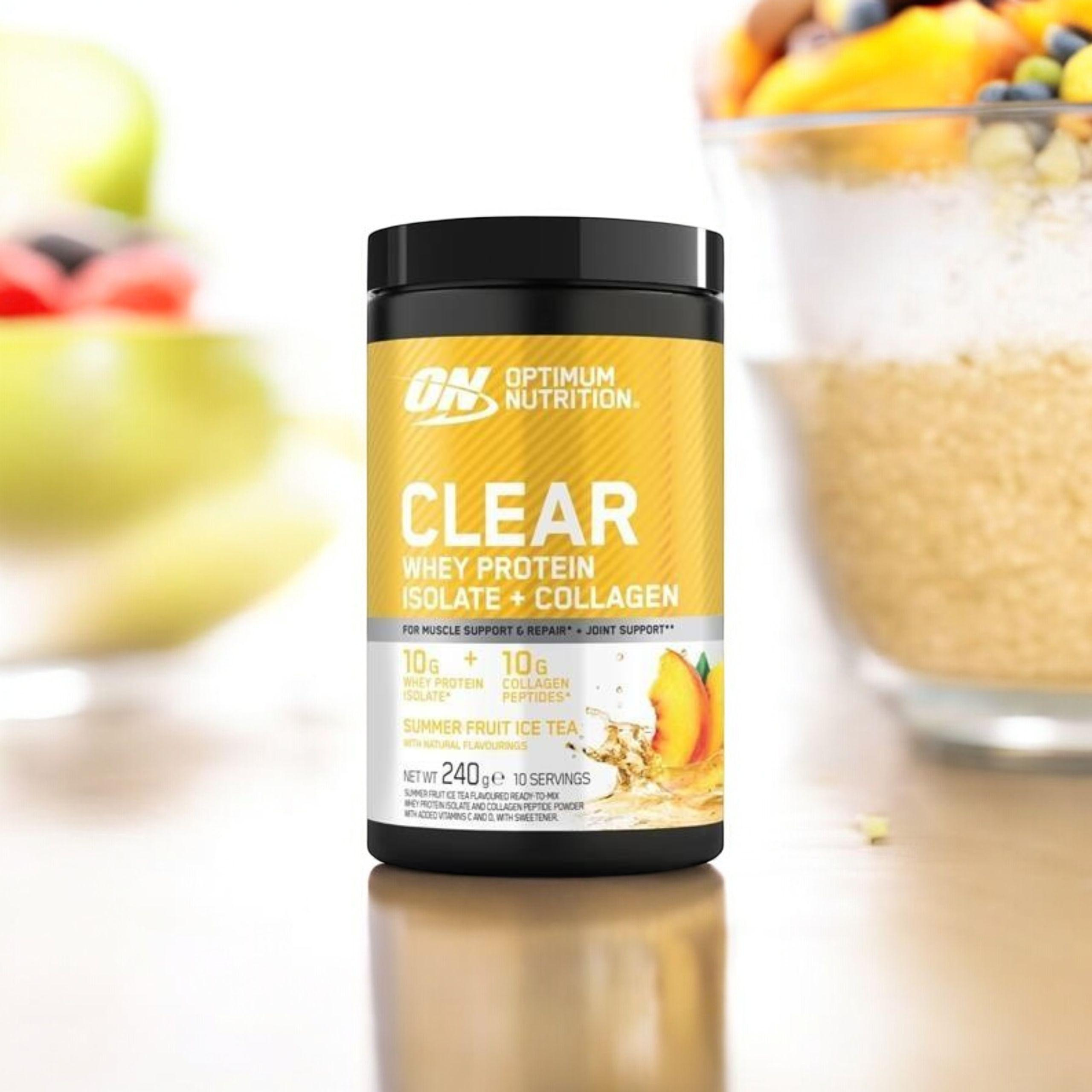 OPTIMUM NUTRITION - Whey Kollagen - 240g - Sommer Frucht Eistee