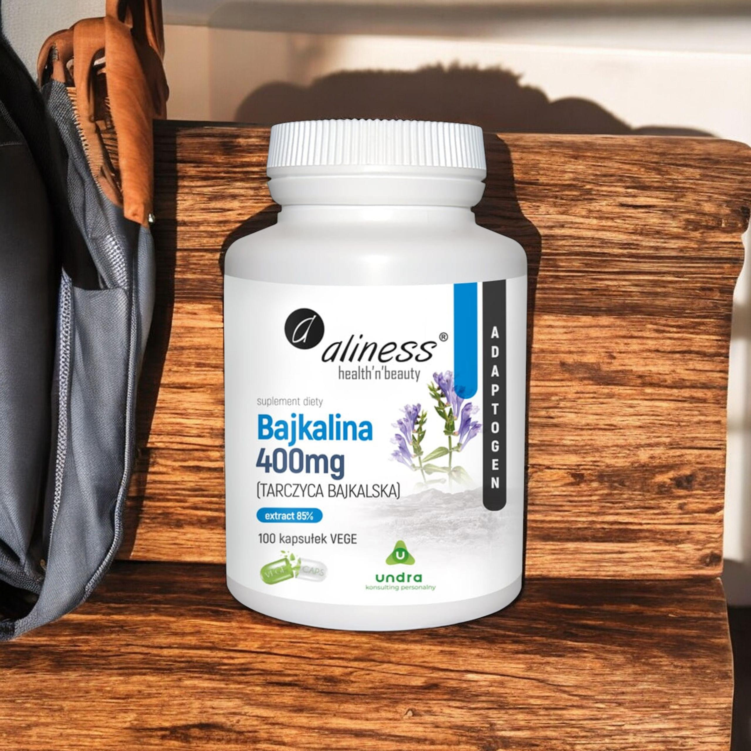 ALINESS Bajkalina 400 mg Schilddrüse Bajkalska - 100vcaps