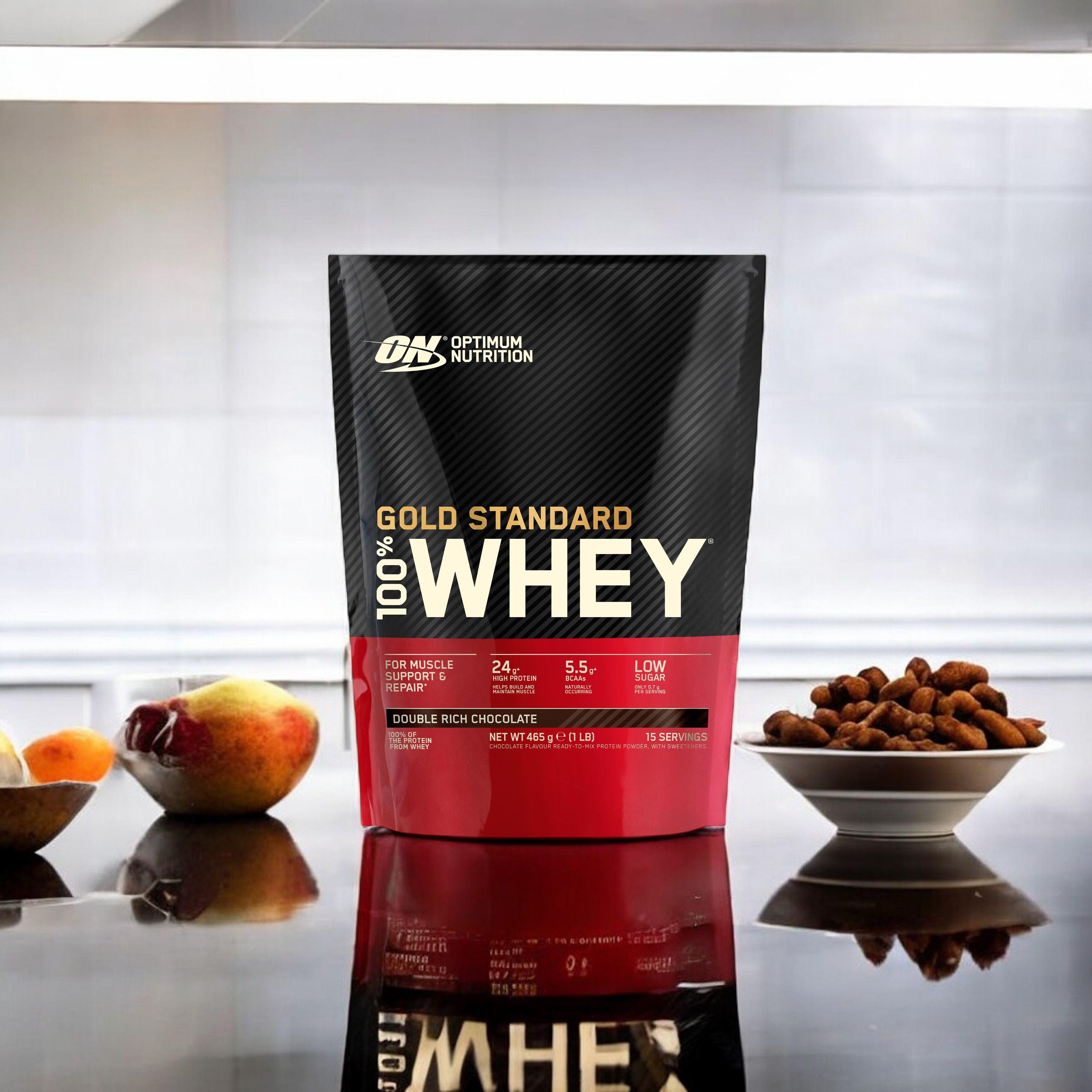 OPTIMUM NUTRITION Whey Gold Standard Bag - 465g