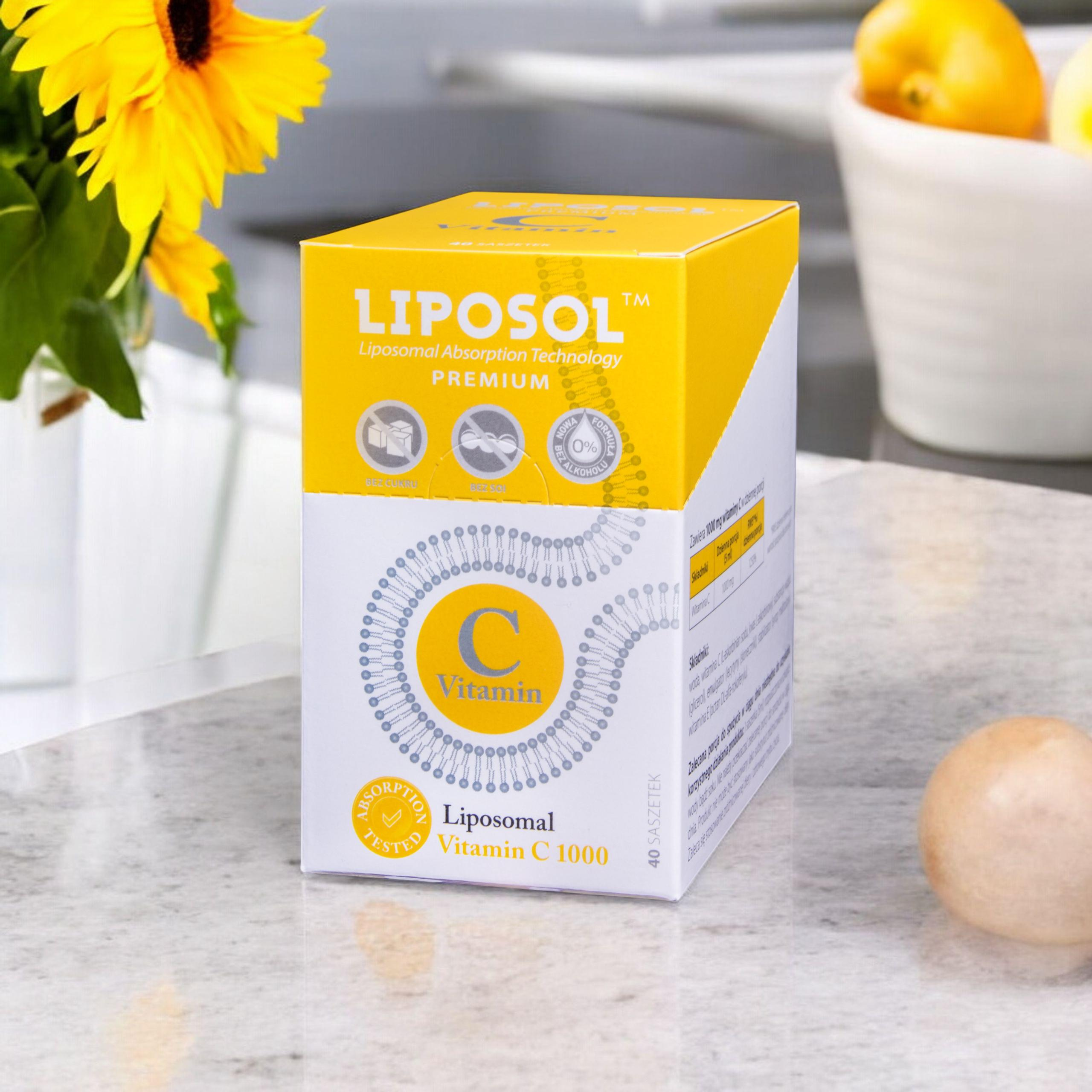 ALINESS Liposol Liposomal Vitamin C 1000 - 40 Beutel