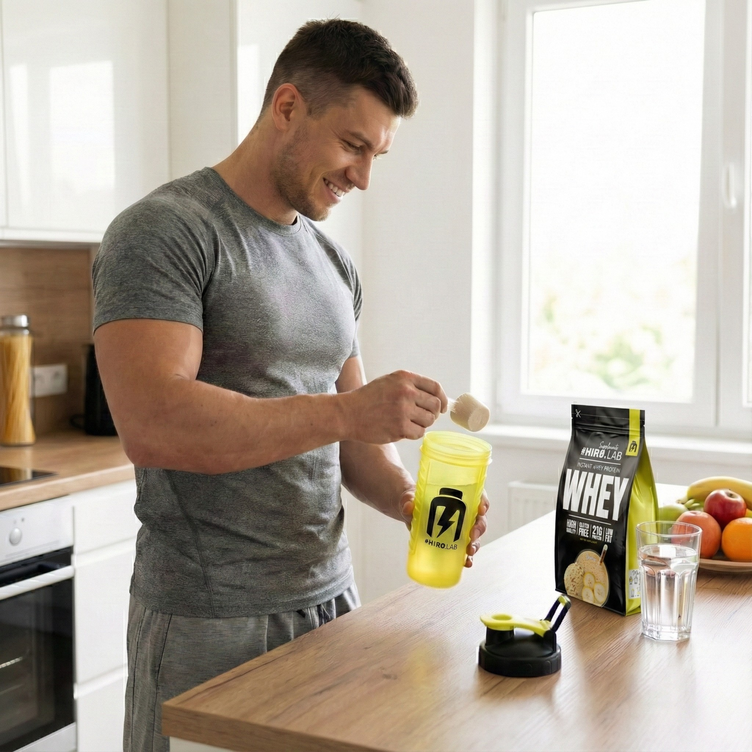 HIRO.LAB Shaker Crater Cap - 770ml