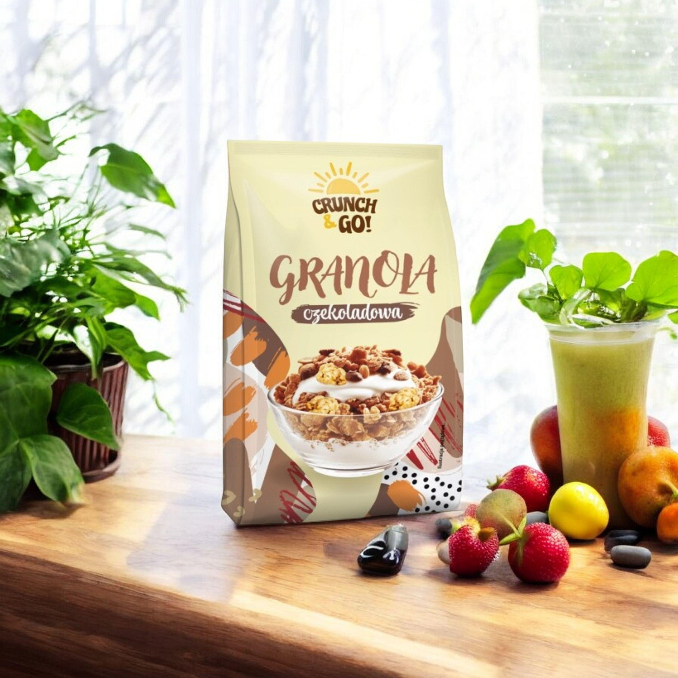 SANTE Granola Crunch&Go - 380g - Czekolada