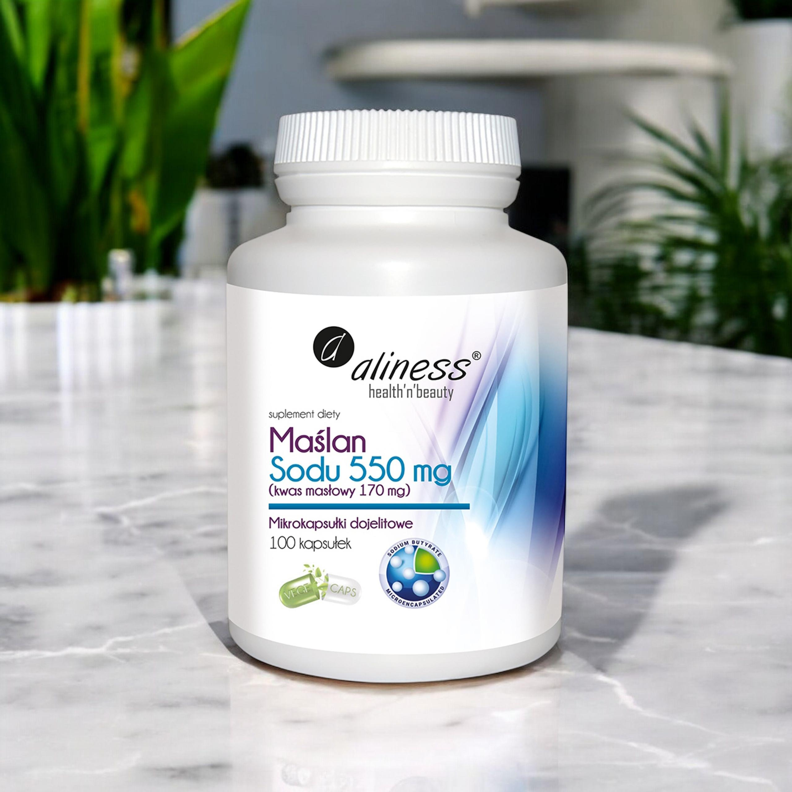 ALINESS Natriumbutyrat 550mg - 100caps