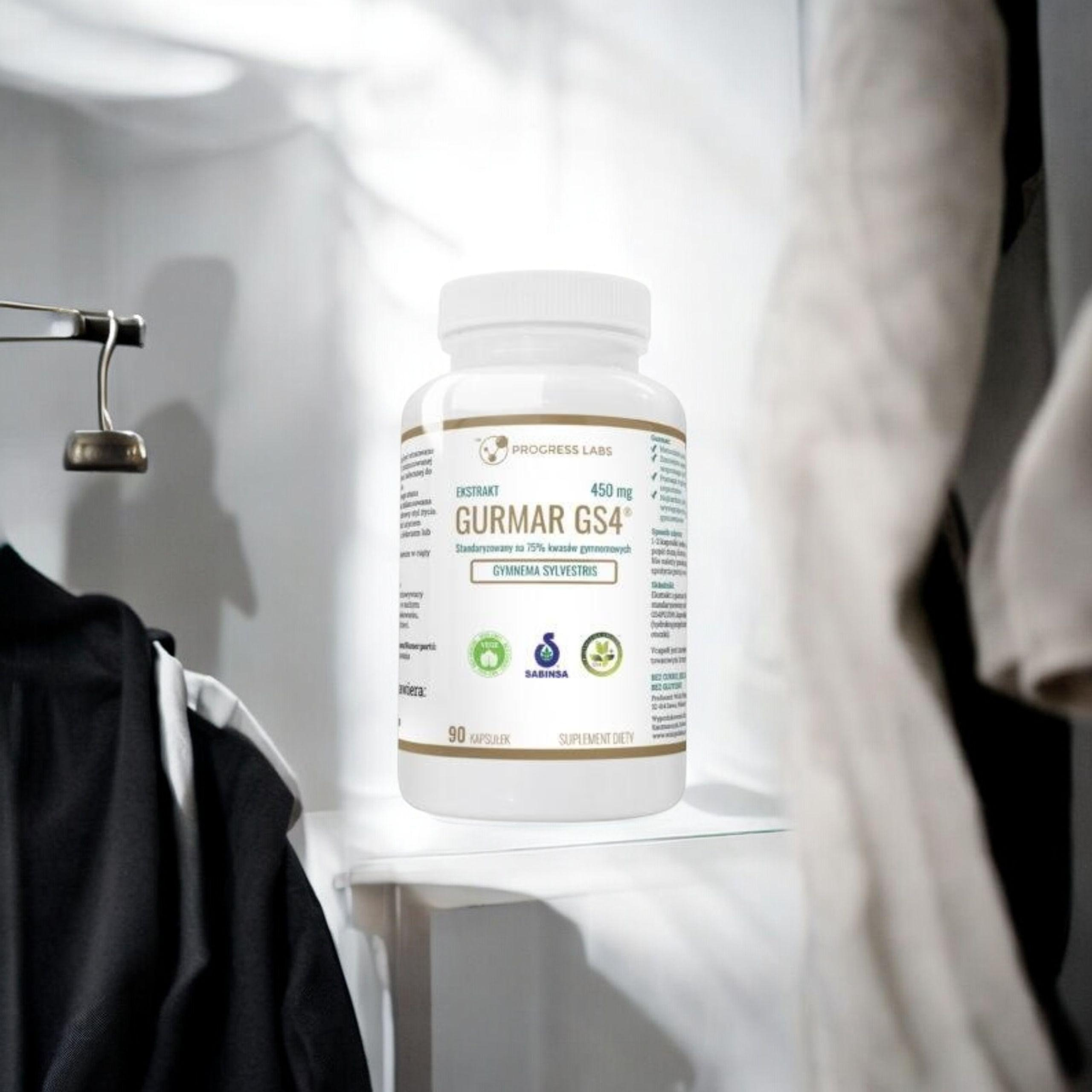 PROGRESS LABS - Gurmar GS4 - 90 Kapseln