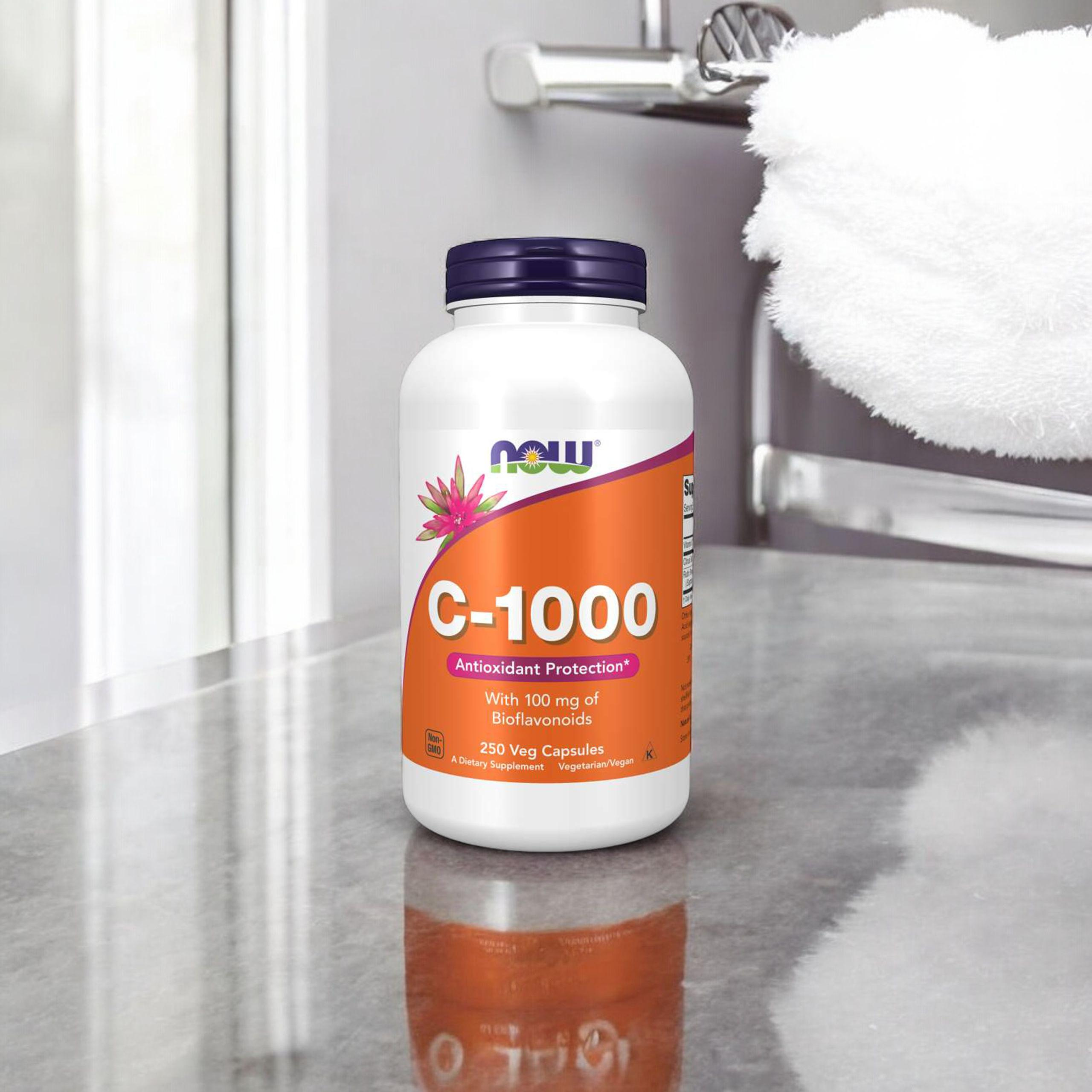 NOW Vitamin C-1000 Boiflavonoids - 250vegcaps