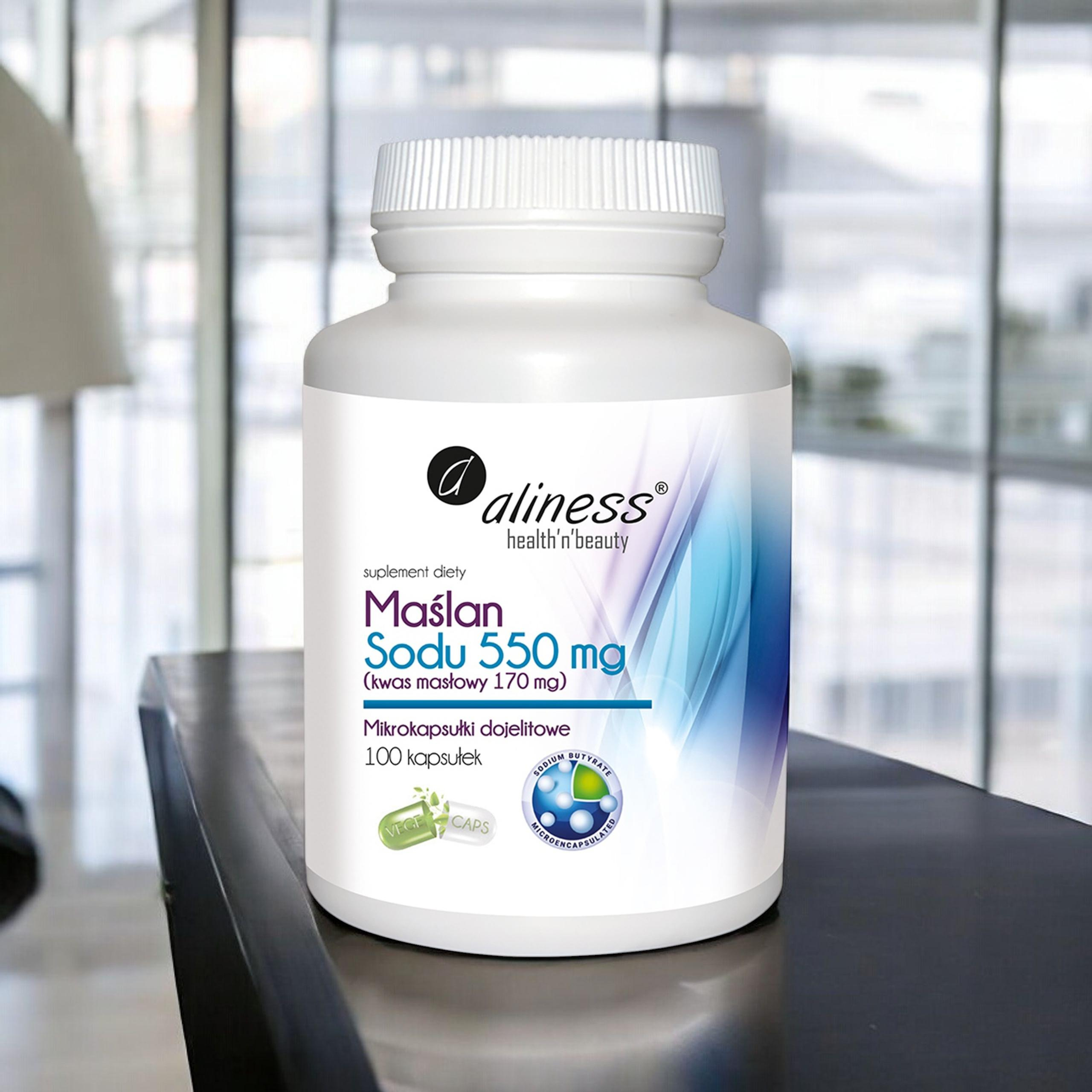 ALINESS Natriumbutyrat 550mg - 100caps