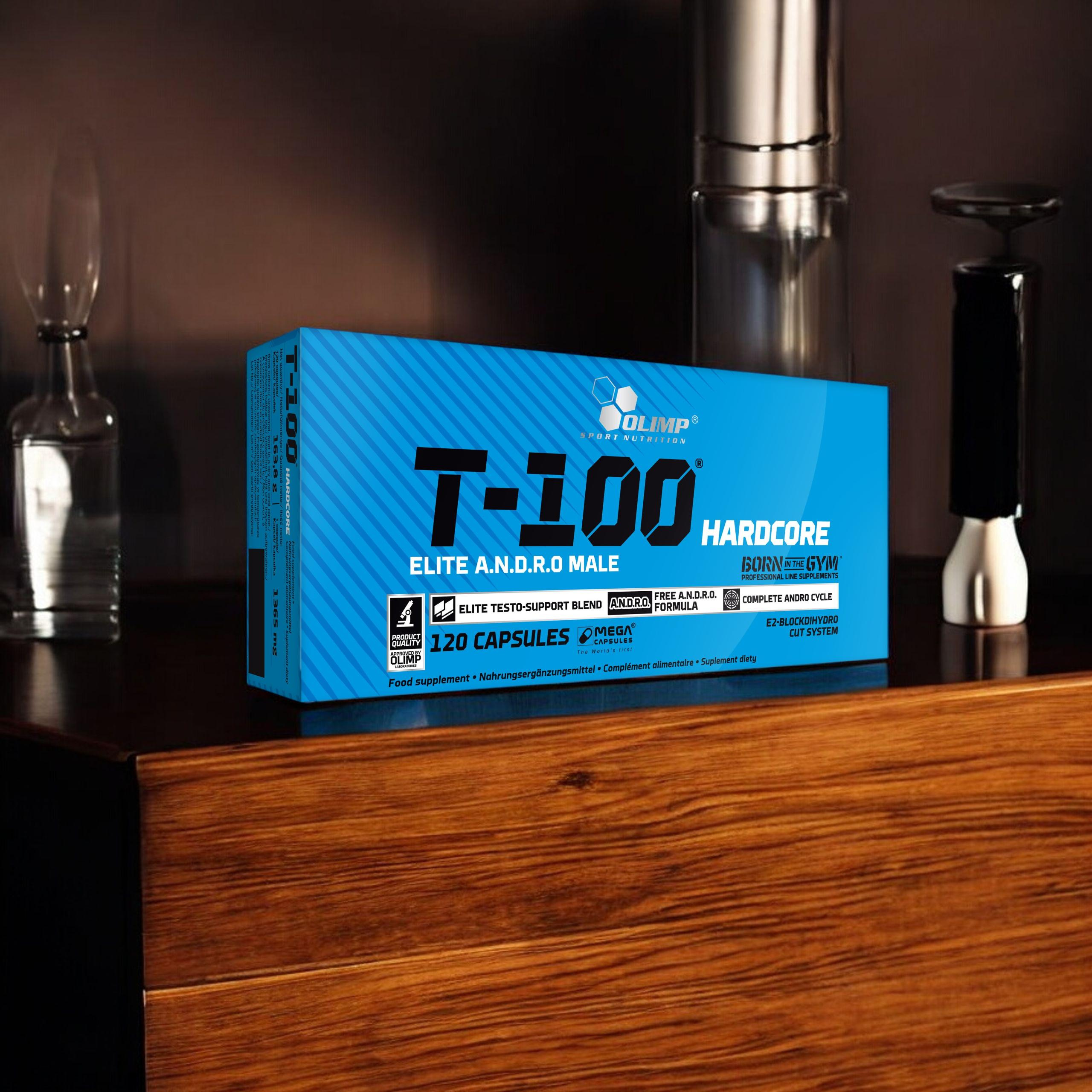 OLIMP T-100 Hardcore - 120caps