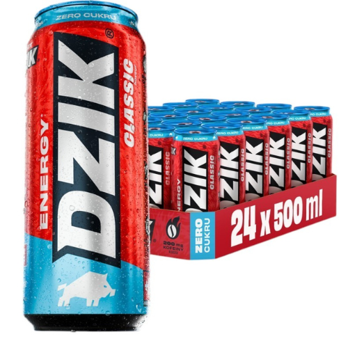 DZIK Energie 24x 500ml 