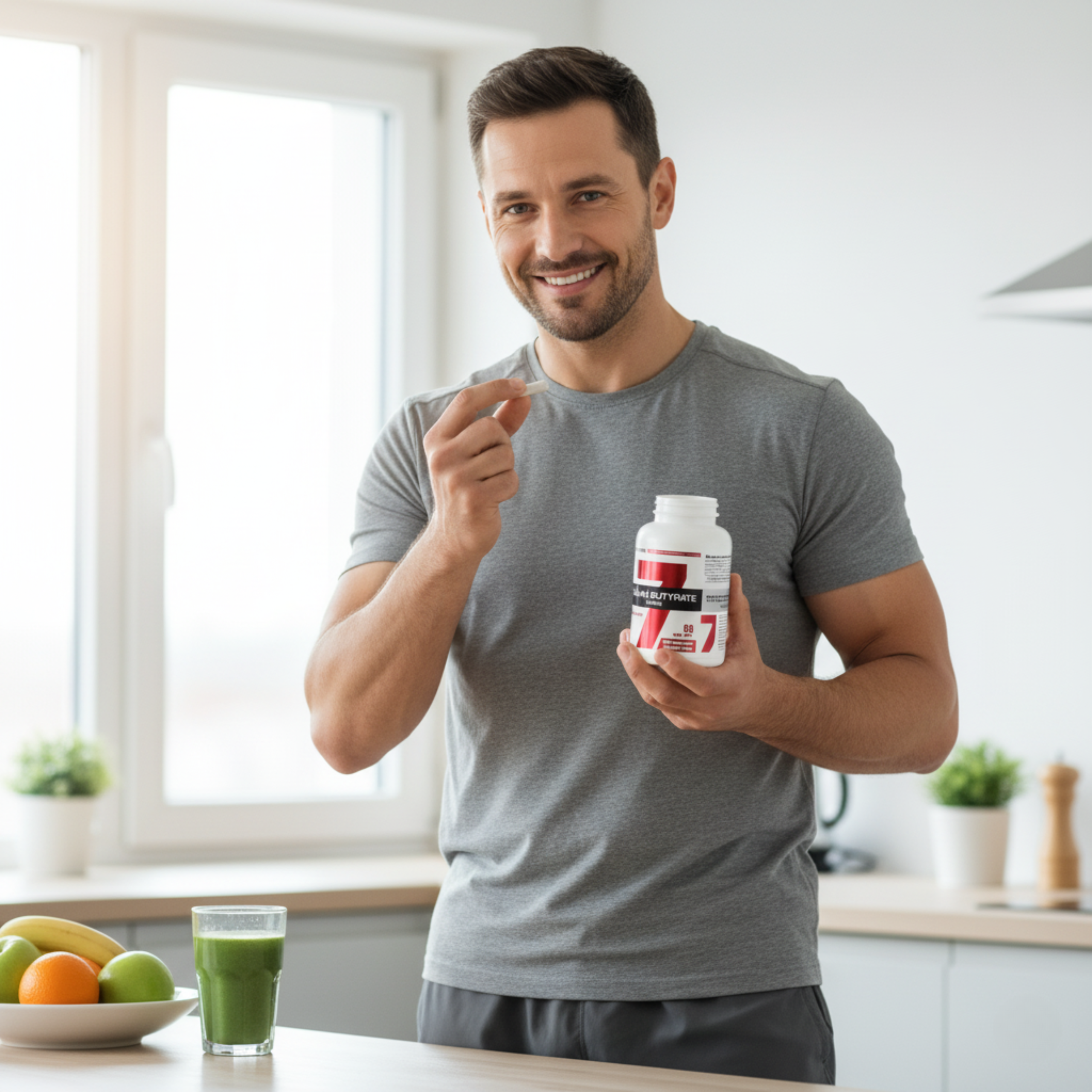 7 NUTRITION - Sodium Butyrate Forte - 43g - vege Kapseln