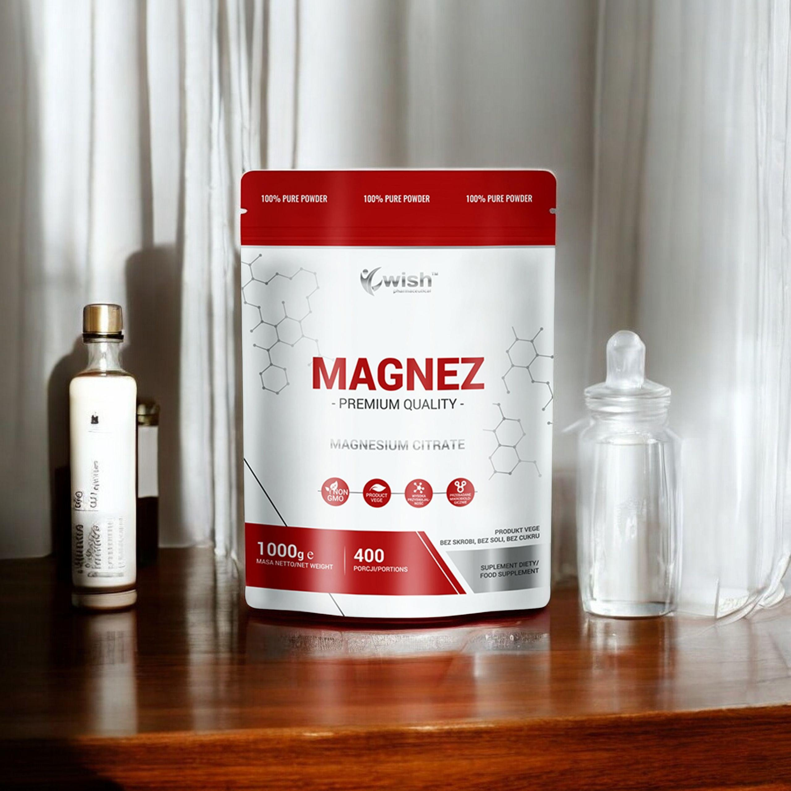 WISH Pharmaceutical Magnesiumcitrat - 1000g