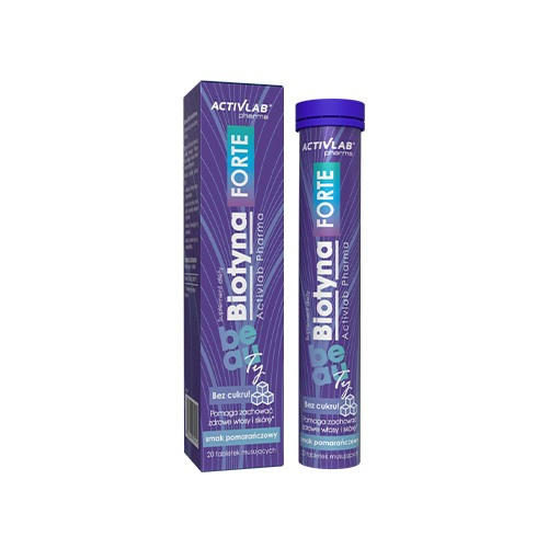 ACTIVLAB Biotyna Forte - 20tabs. (Brausetabletten) - Orange