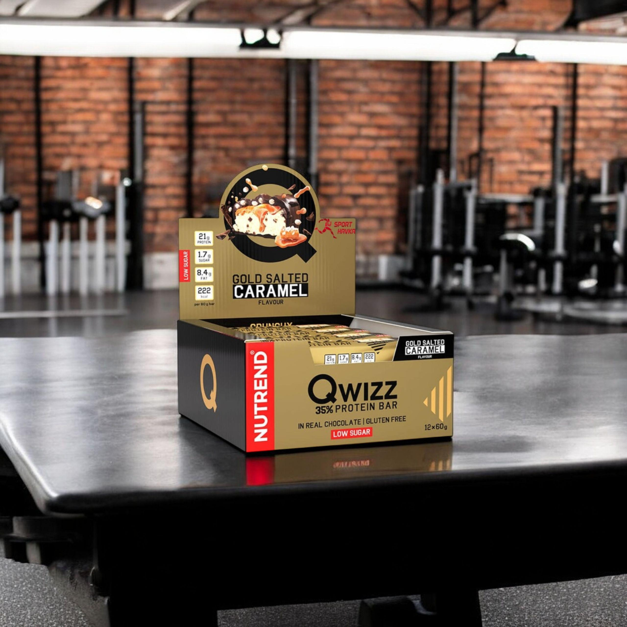 NUTREND - Riegel QWIZZ Protein Bar - 24x 60g