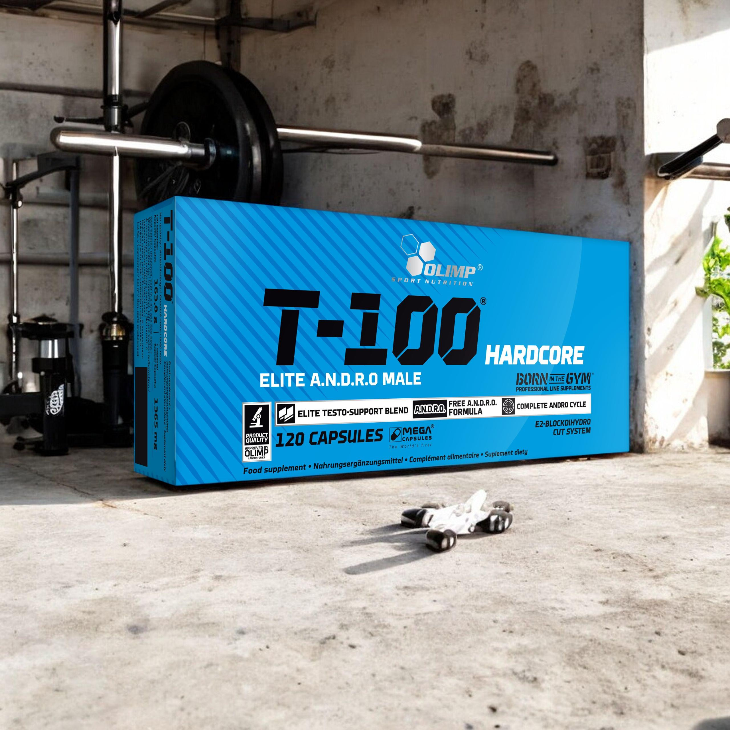 OLIMP T-100 Hardcore - 120caps