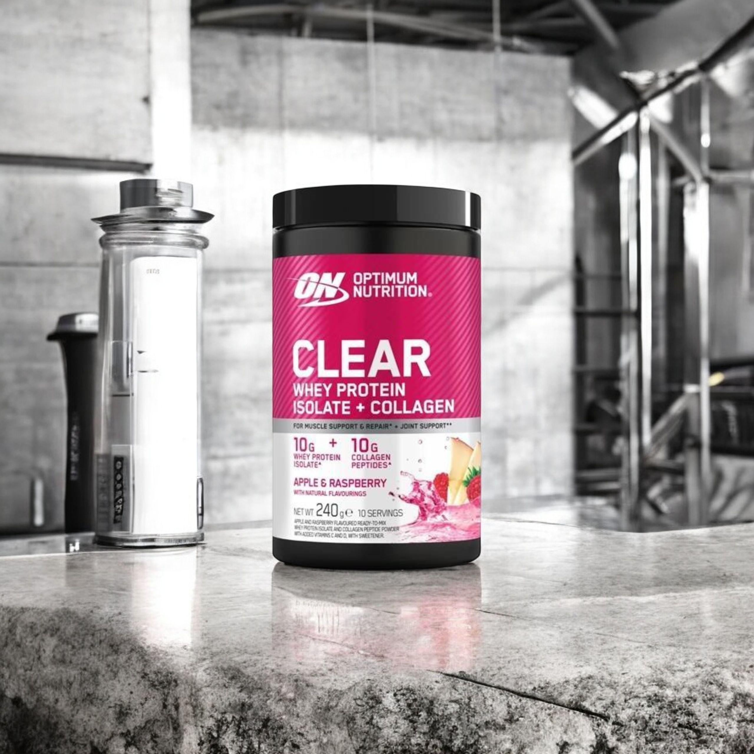 OPTIMUM NUTRITION - Molke-Kollagen - 240g - Apfel-Himbeere