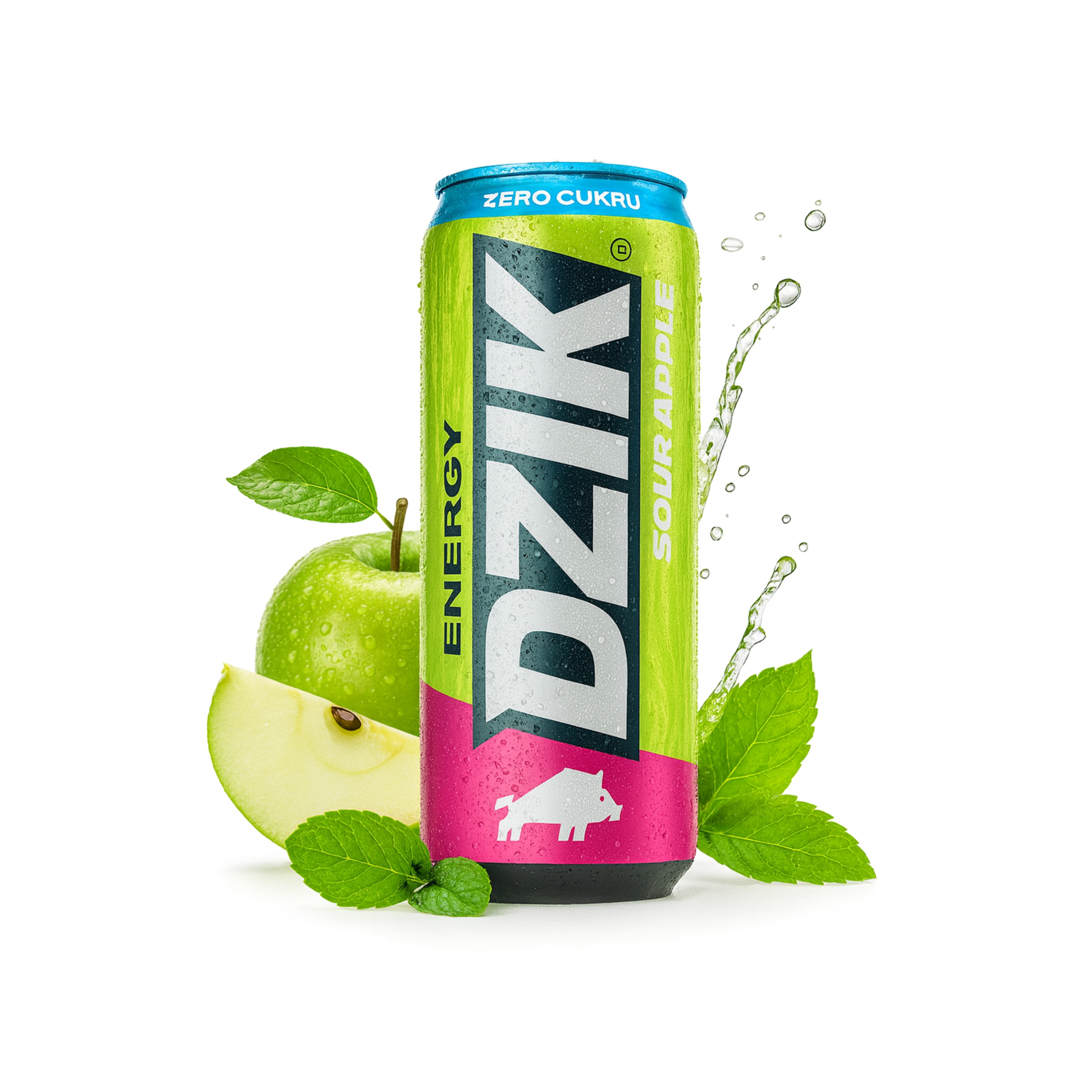 DZIK - Dzik Energy - 500ml - Saurer Apfel