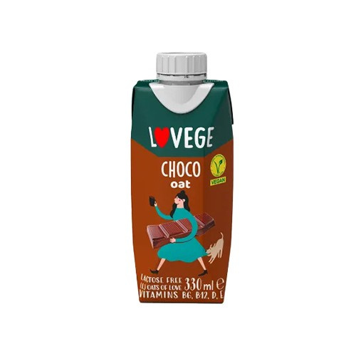 SANTE Napój Lovege Choco-Oat - 330ml - Schoko-Hafer-Napój