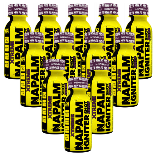 FITNESS AUTHORITY - Napalm Igniter Juice Shot - 12x 120ml