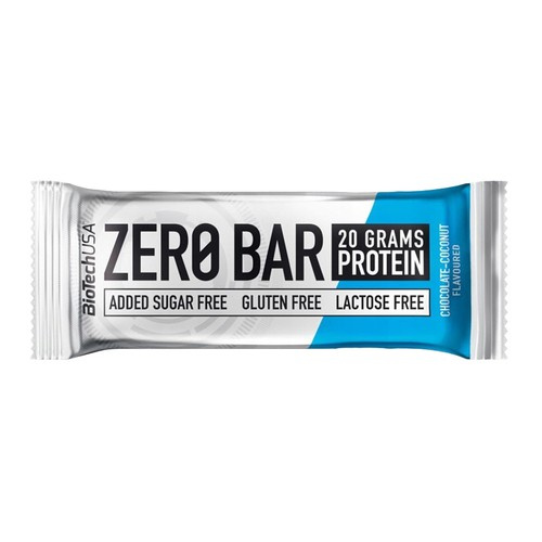 BioTech USA Baton Zero Bar - 50g - Chocolate Coconut - AUSVERKAUF