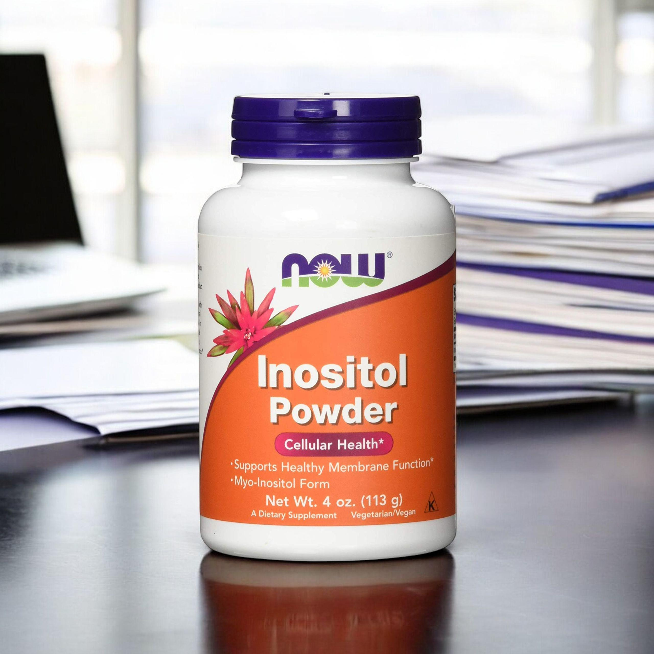NOW Inositol Powder - 113g - Inositol im Pulver