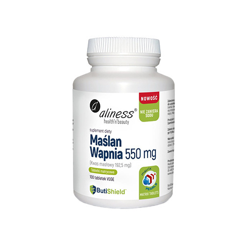 ALINESS Calcium Butyrat 550mg - 100vtabs