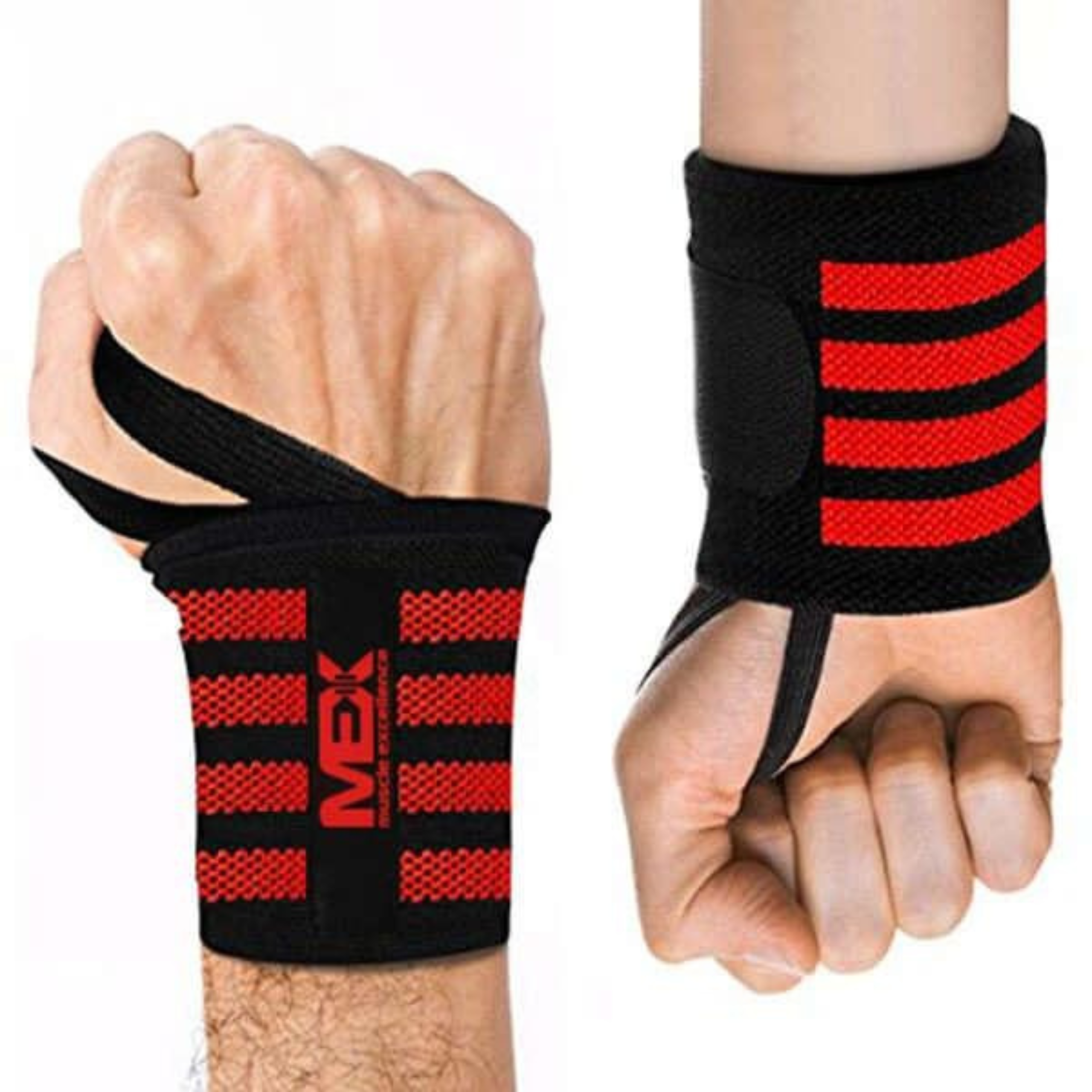MEX SPORT - Wrist Wraps Mex - Rot
