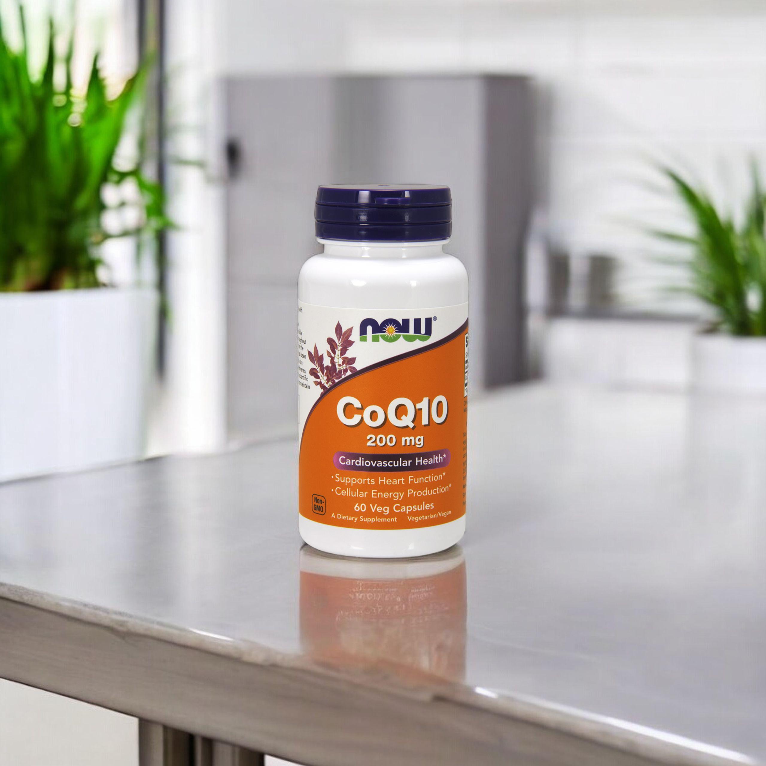 NOW CoQ10 ( Coenzym Q10 ) 200mg - 60vegcaps