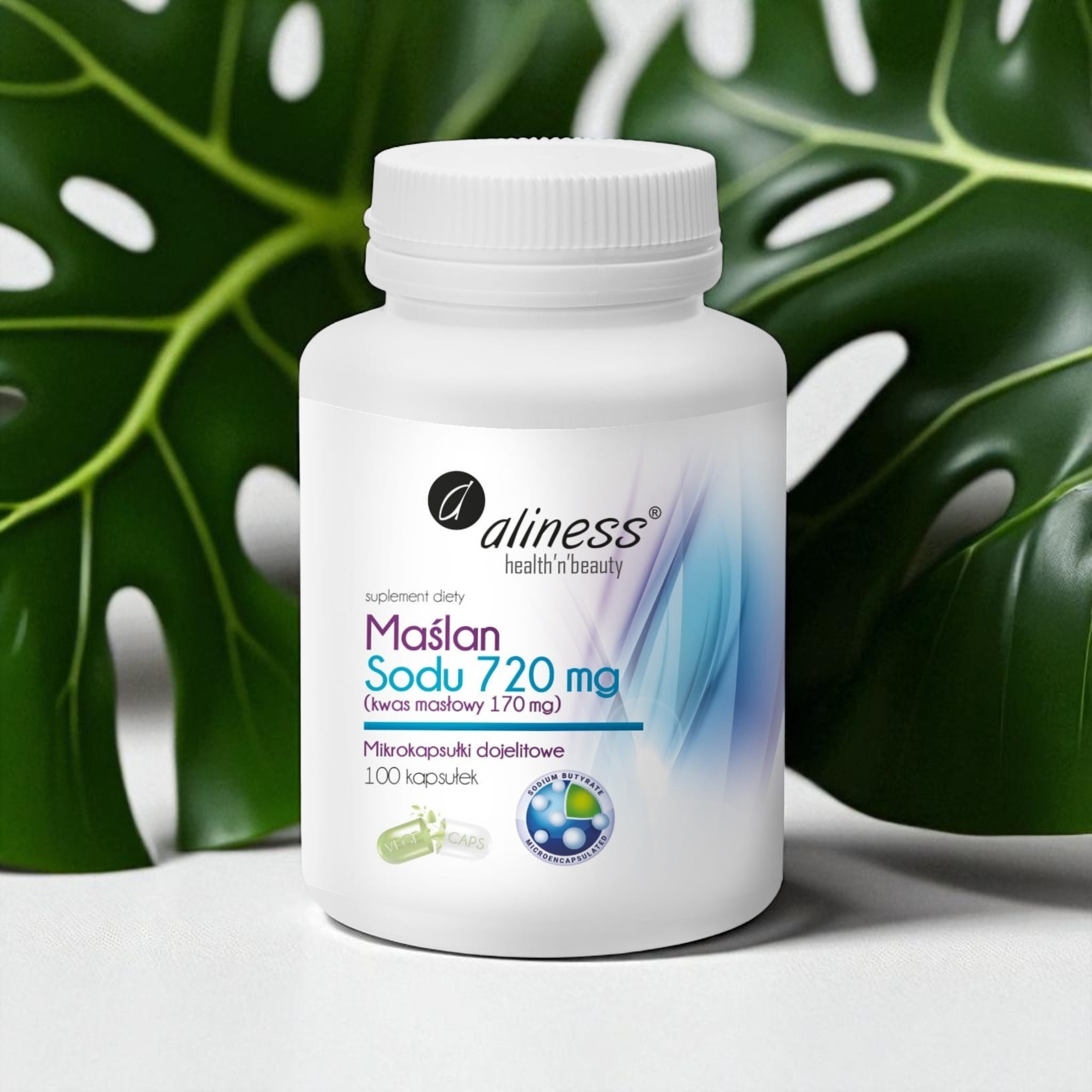 ALINESS Natriumbutyrat 720 mg Buttersäure 170 mg – 100 Kapseln