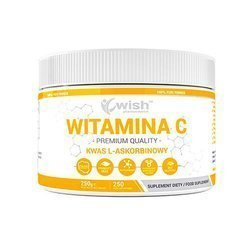 WISH Pharmaceutical Vitamin C 1000mg (L-Ascorbinsäure) - 250g