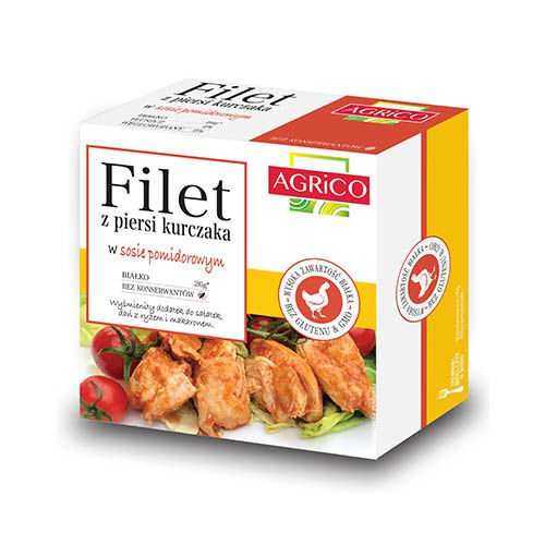 AGRICO Hühnerbrustfilet in Tomatensauce - 160g