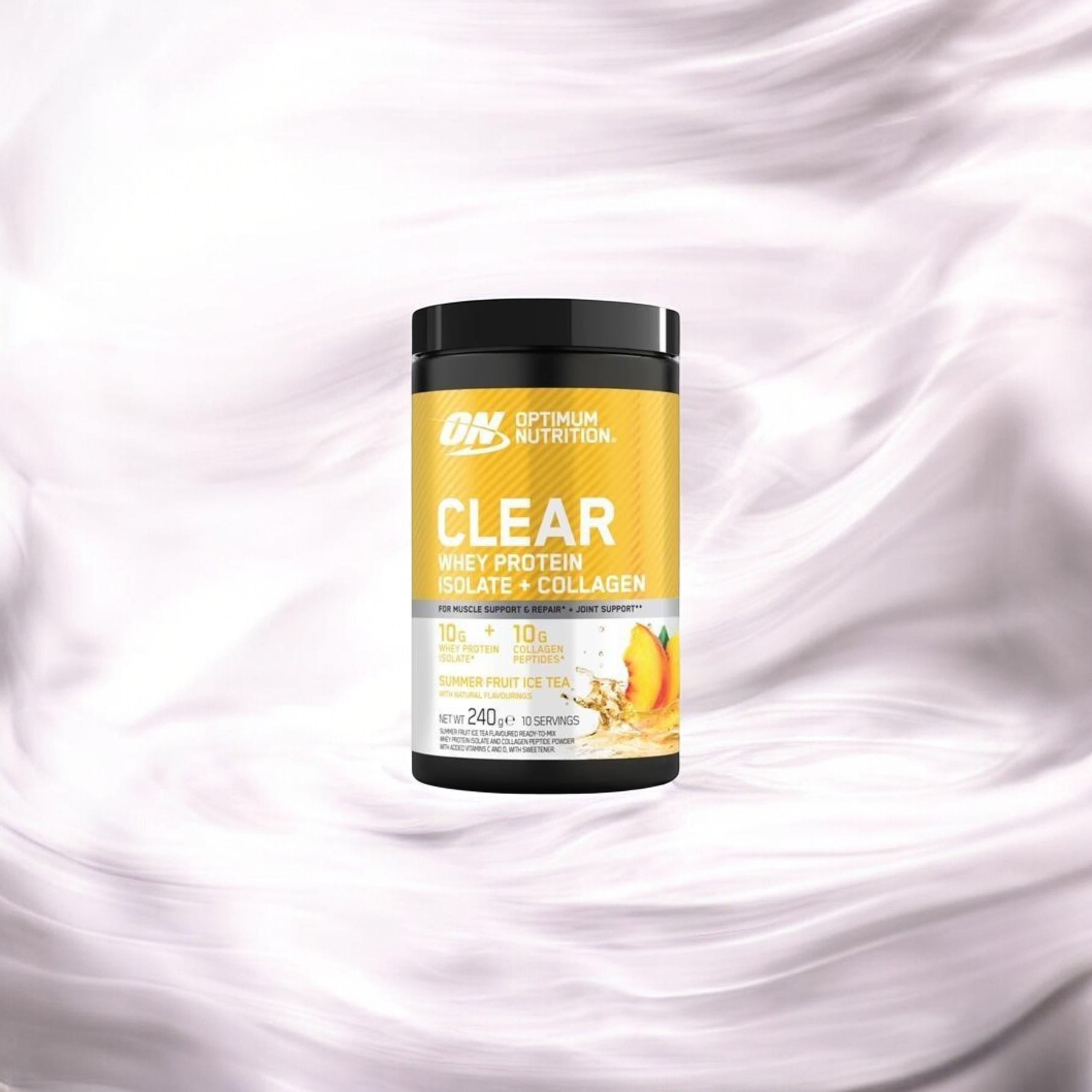 OPTIMUM NUTRITION - Whey Kollagen - 240g - Sommer Frucht Eistee