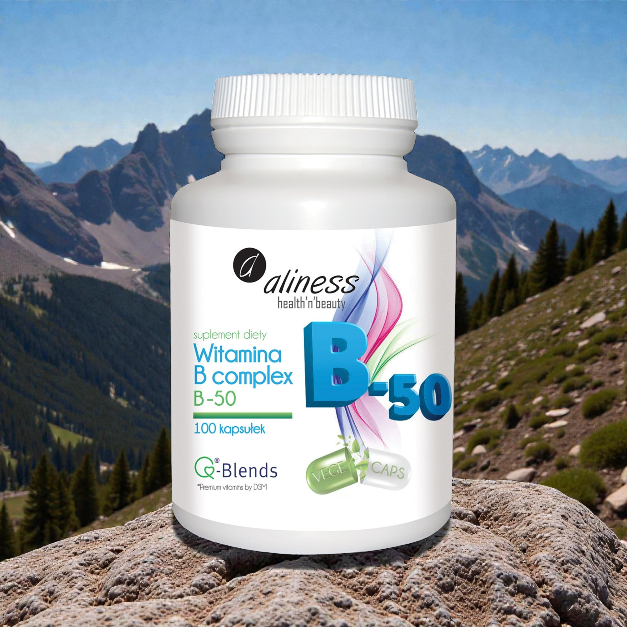 ALINESS - Vitamin B Complex B-50 100vcaps.