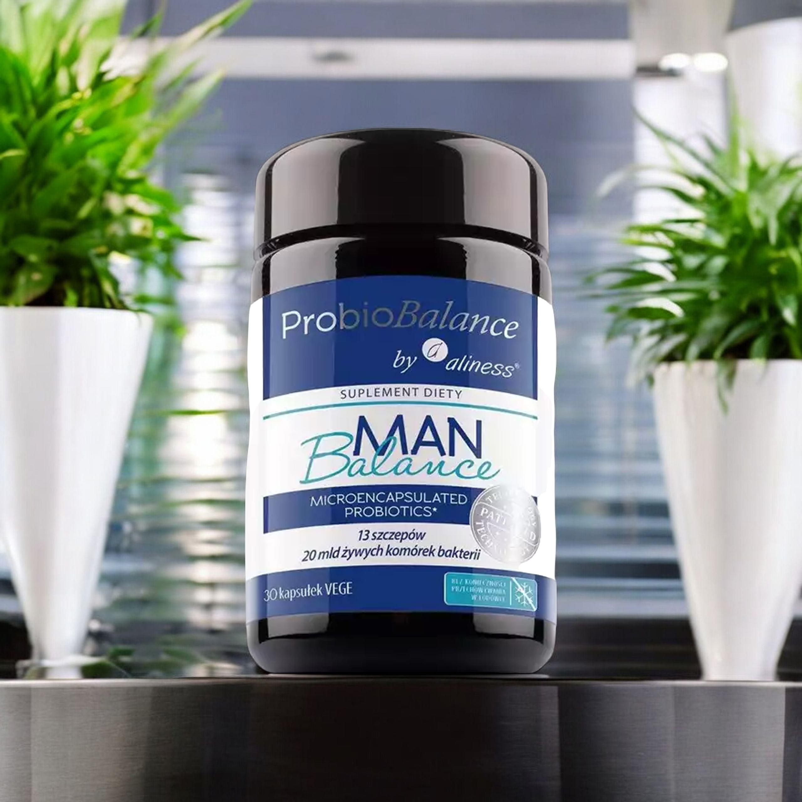 ALINESS - ProbioBALANCE Mann Balance 20 Milliarden - 30 Kapseln.