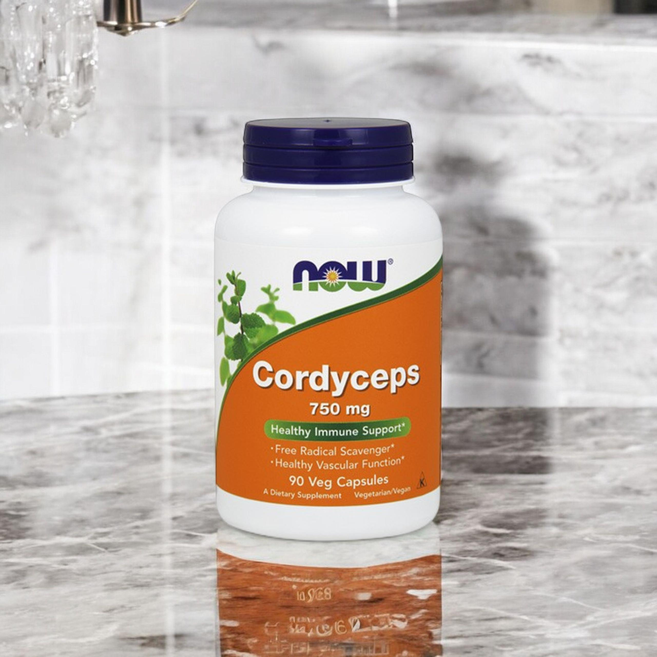 NOW Cordyceps 750mg - 90vegcaps