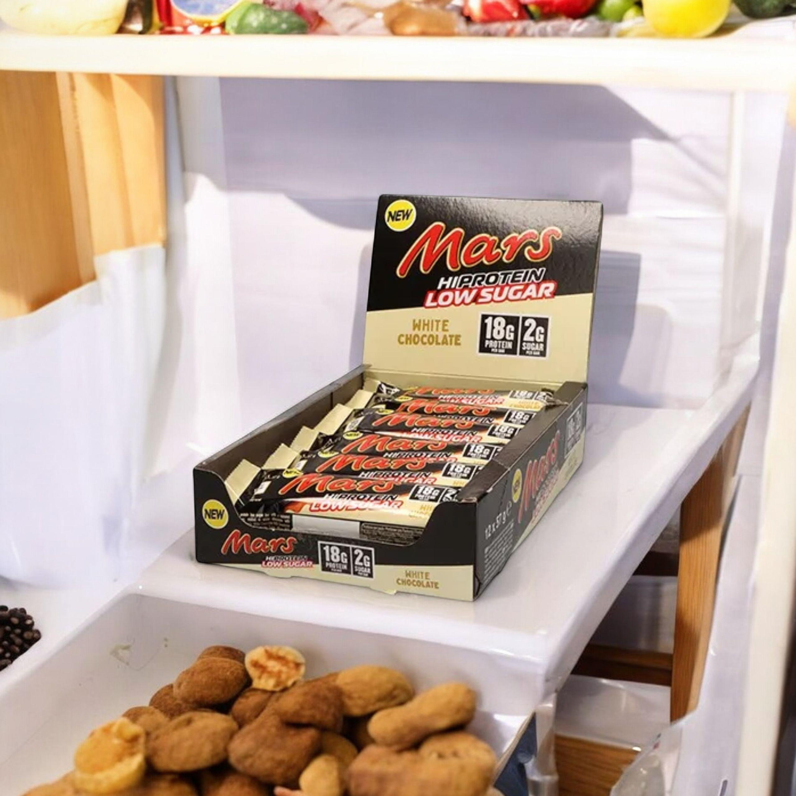 Mars - Mars HIProtein LS Riegel - 12x 57g - Weiße Schokolade