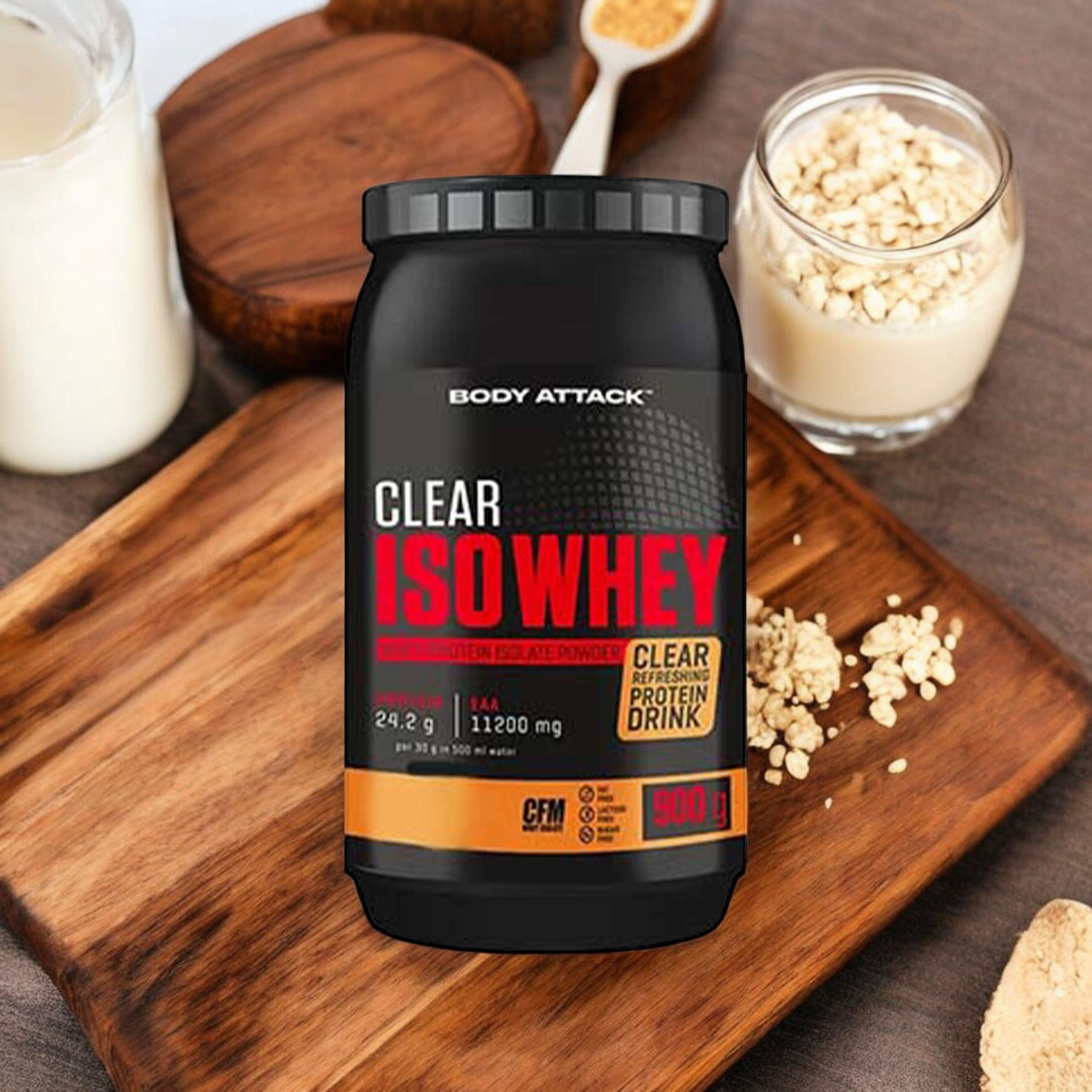 BODY ATTACK Clear Iso Whey - 900g