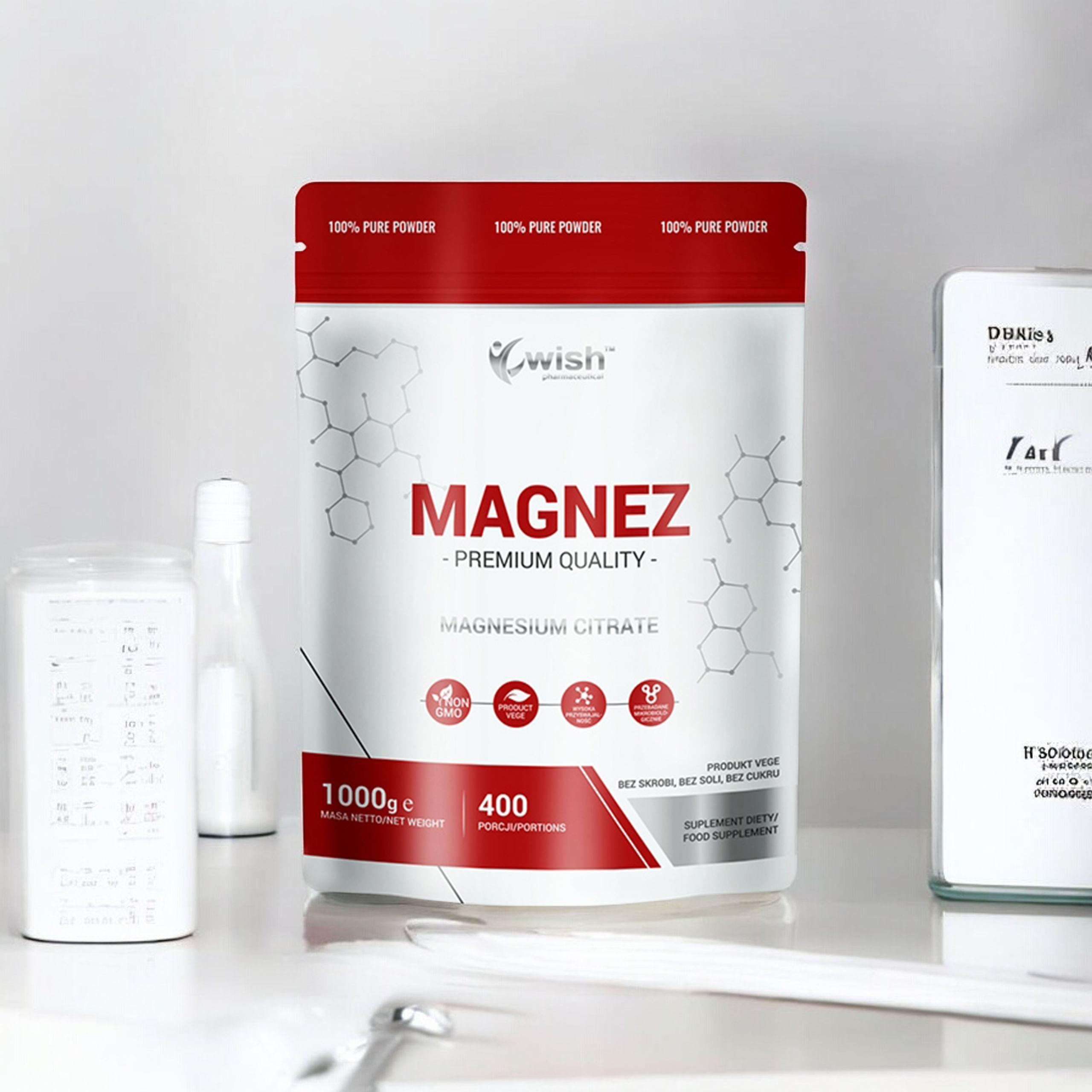 WISH Pharmaceutical Magnesiumcitrat - 1000g