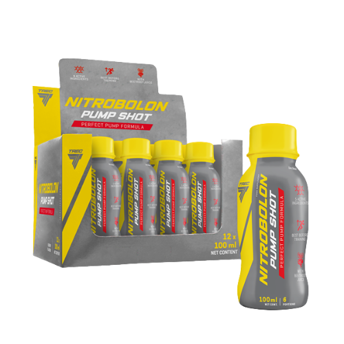 TREC - Nitrobolon Pump Shot - 12x 100ml - Kirsche