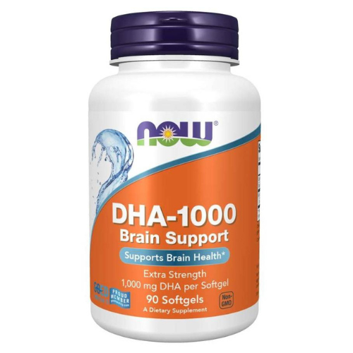NOW - DHA 1000mg - 90 Weichkapseln