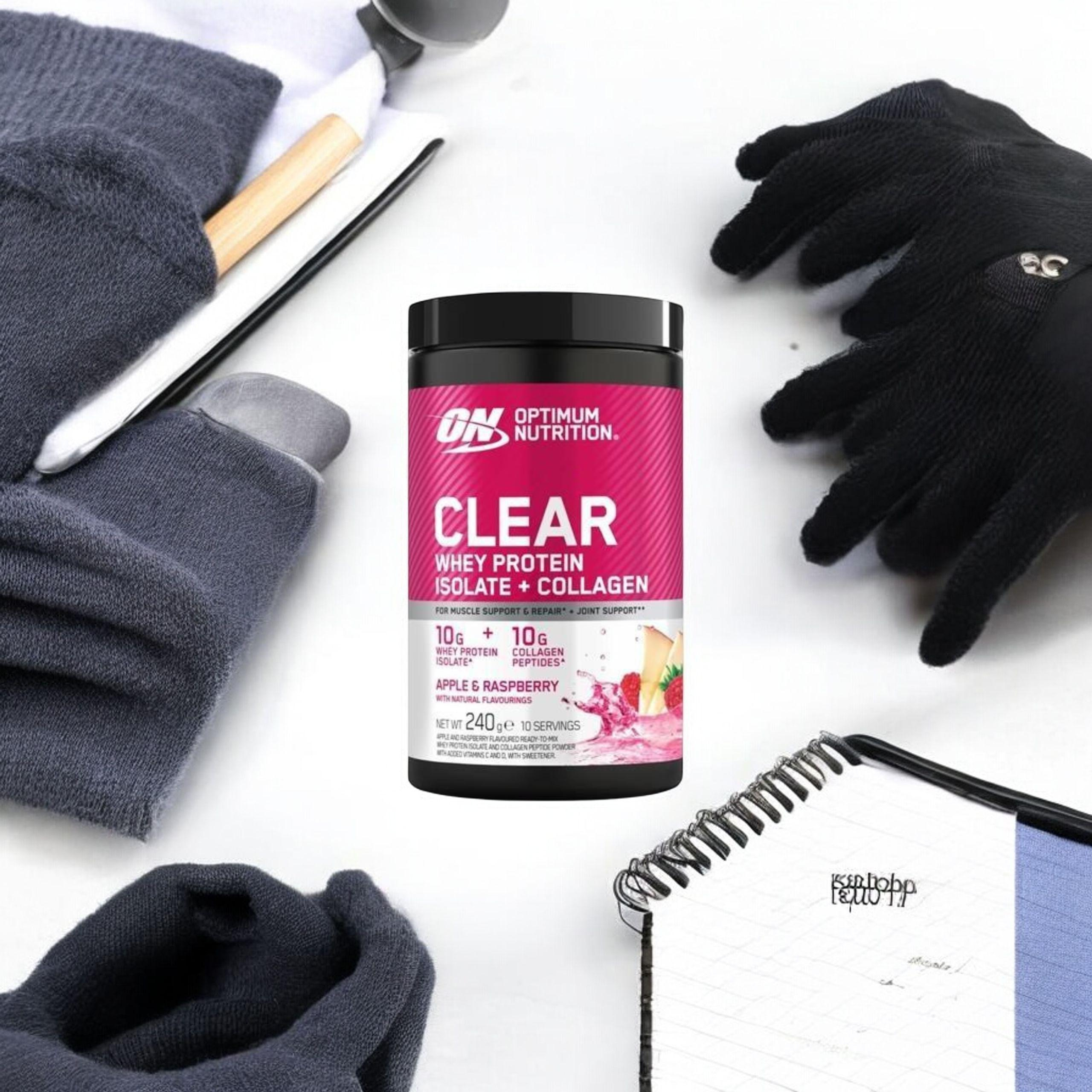 OPTIMUM NUTRITION - Molke-Kollagen - 240g - Apfel-Himbeere