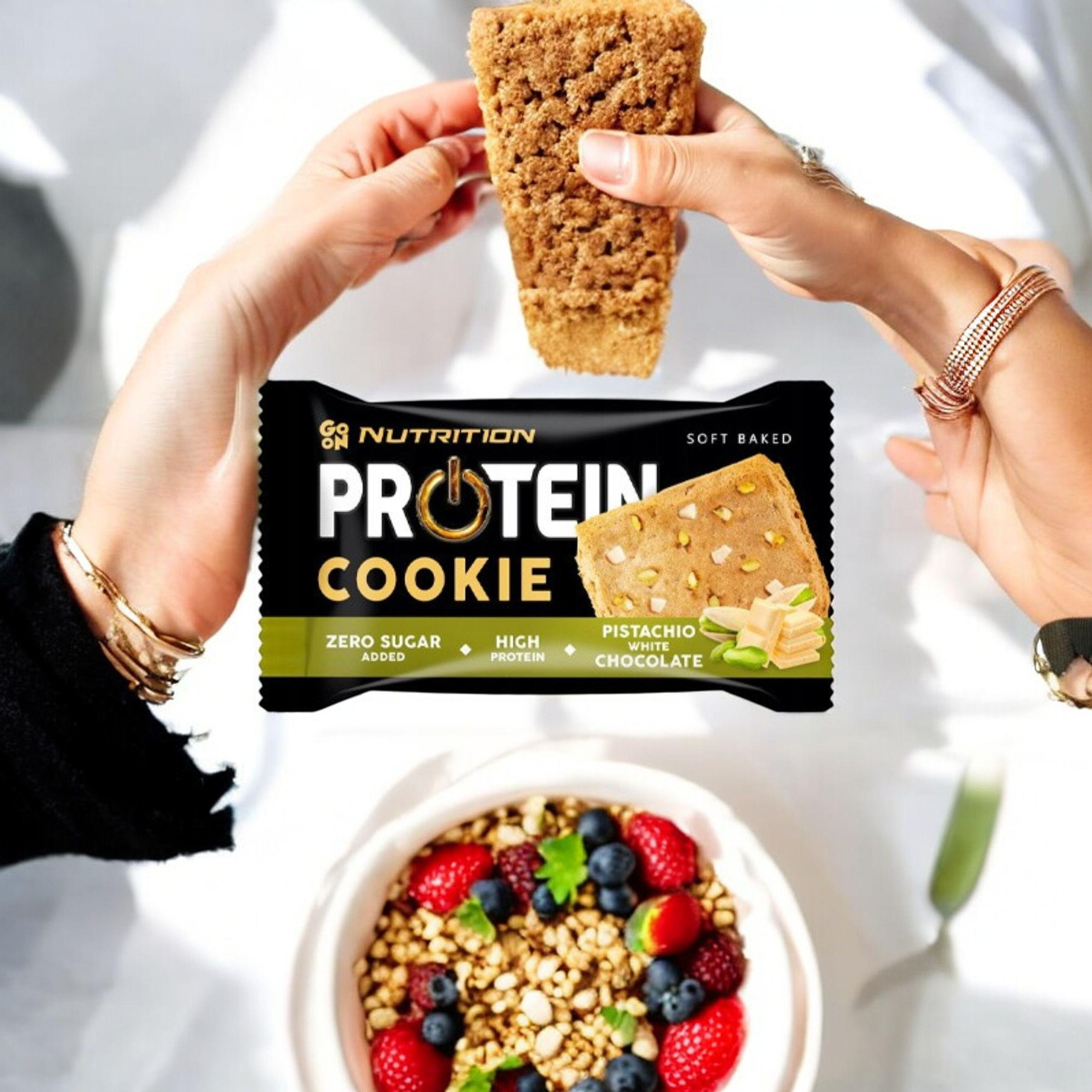 SANTE Protein Cookie - 18x 50g - Pistachio White Chocolate