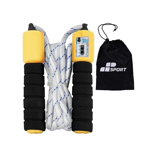 MP SPORT Jump Rope - Sponge Handle with Counter - Springseil mit Zähler und weichem Griff